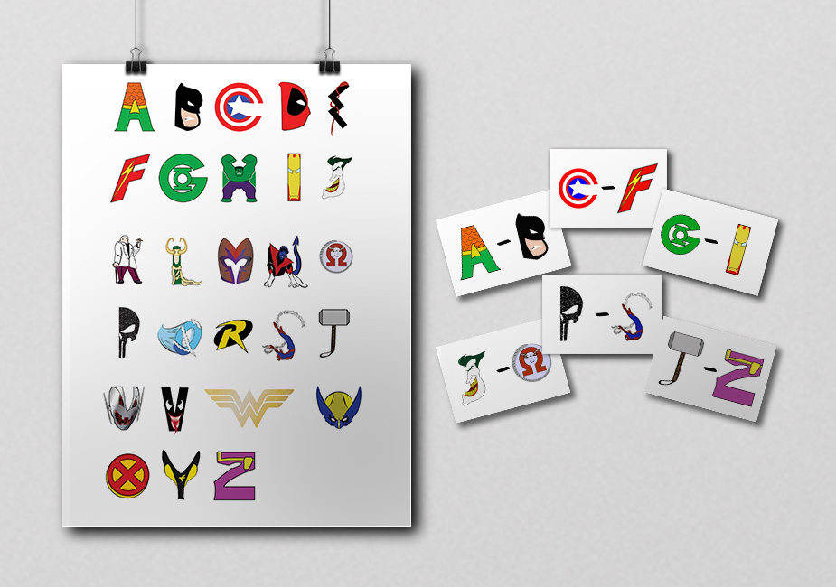 illustrated alphabet